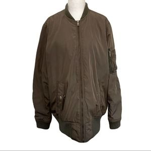 American Eagle Olive Green Jacket Sz Med